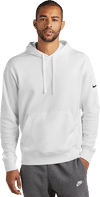 An image of a Custom Nike Club Fleece Sleeve Swoosh Pullover Hoodie!
