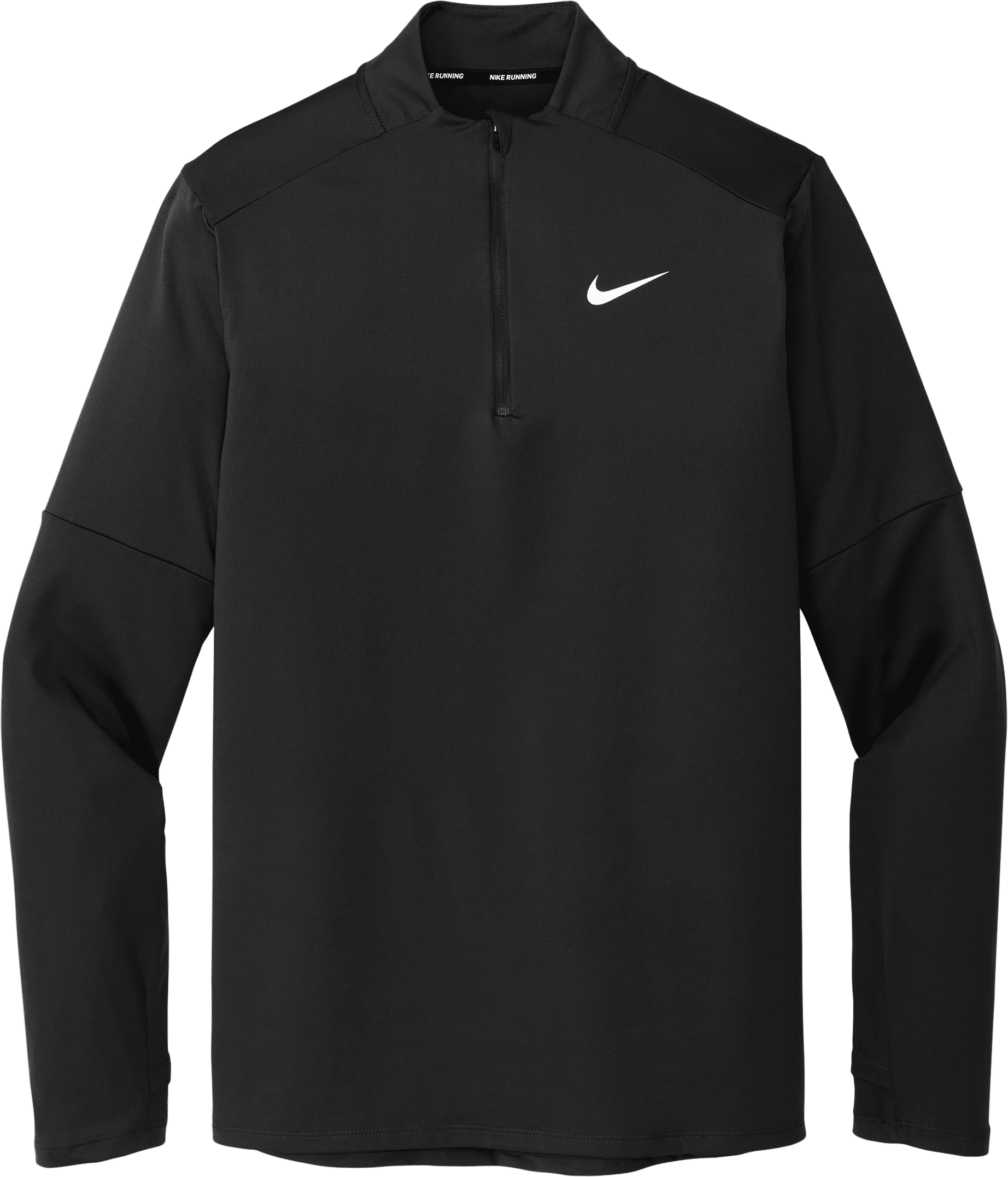 Nike DriFit Element Half Zip Top in Black