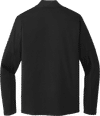 An image of a Custom Nike DriFit Element Half Zip Top in Black!