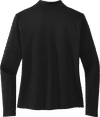 An image of a Custom Nike Dri Fit Element Half Zip Ladies Top in Black!