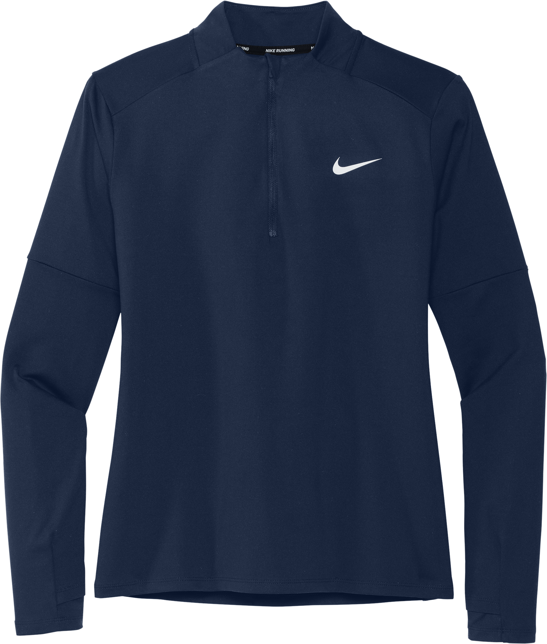 Nike Dri Fit Element Half Zip Ladies Top in Navy