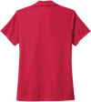 Am image of a Custom Nike Dri Fit Micro Pique Ladies Polo in University Red!