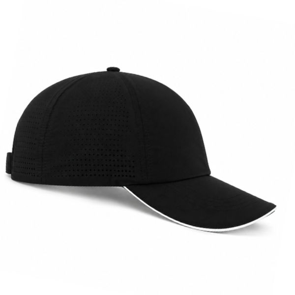 An image of a Custom Nike Dri Fit Perforated Performance Cap in Black!