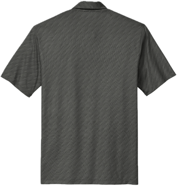 Am image of a Custom Nike Dri Fit Vapor Dash Polo in Anthracite!