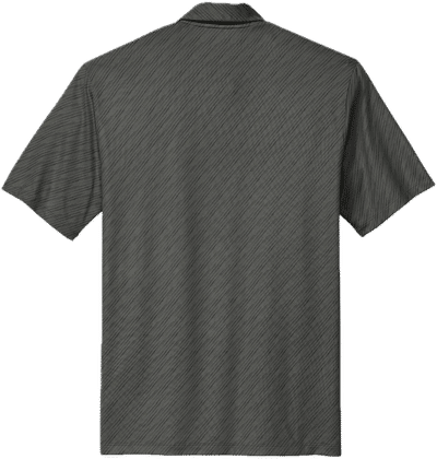 Am image of a Custom Nike Dri Fit Vapor Dash Polo in Anthracite!