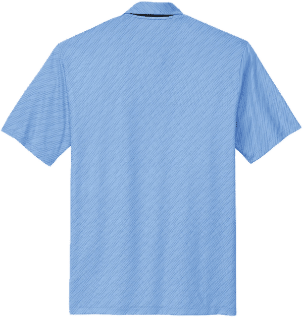 Am image of a Custom Nike Dri Fit Vapor Dash Polo in Valor Blue!