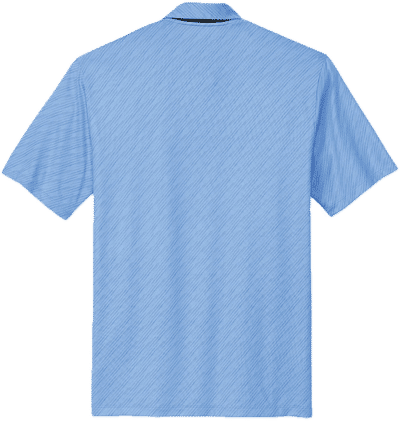 Am image of a Custom Nike Dri Fit Vapor Dash Polo in Valor Blue!