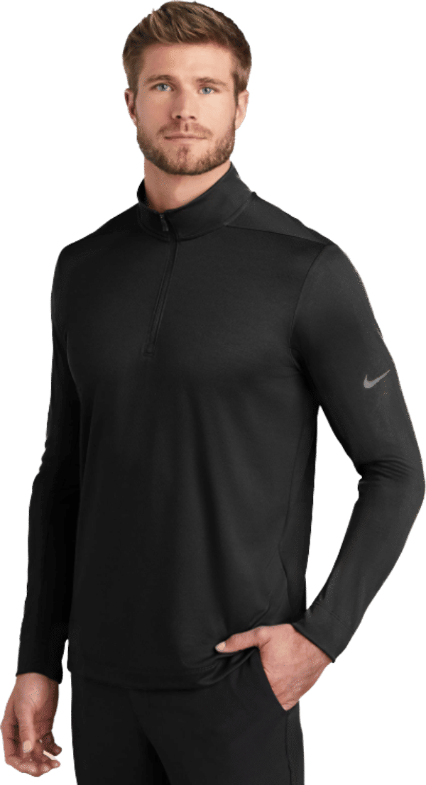 An image of a Custom Nike Dry Half Zip Cover Up!