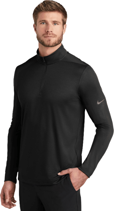 Black Nike Dry Half Zip Cover Up in XS