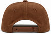 An image of a Custom Nissi 5 Panel Flat Bill Corduroy Cap in Brown!