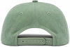 An image of a Custom Nissi 5 Panel Flat Bill Corduroy Cap in Sage!
