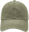 An image of a Custom Nissi Pigment Dye Cap in Dark Beige!
