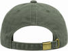 An image of a Custom Nissi Pigment Dye Cap in Dark Green!