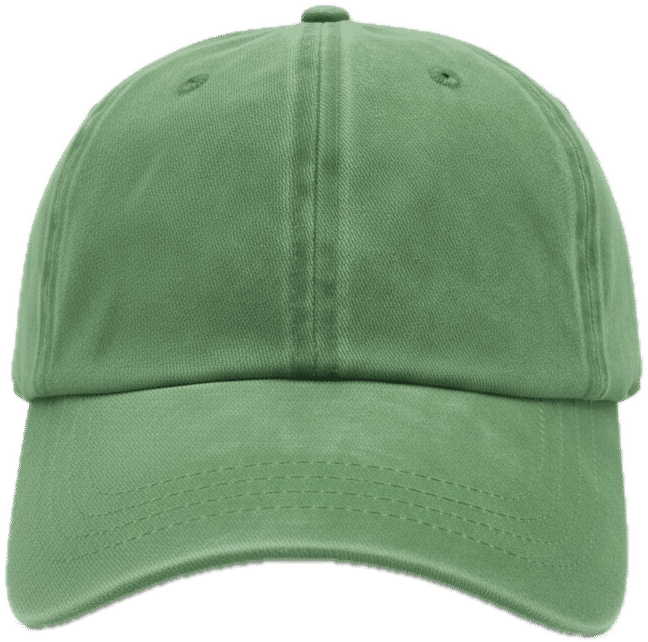 Nissi Pigment Dye Cap in Kelly Green