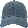 An image of a Custom Nissi Pigment Dye Cap in Navy!
