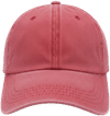 An image of a Custom Nissi Pigment Dye Cap in Red!