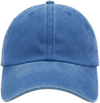 An image of a Custom Nissi Pigment Dye Cap in Royal!