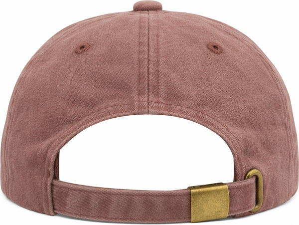 An image of a Custom Nissi Pigment Dye Cap in Wine!