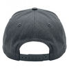 An image of a Custom Nissi Washed Cotton 5 Panels Flat Bill Cap in Dark Heather!
