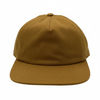 An image of a Custom Nissi Washed Cotton 5 Panels Flat Bill Cap in Mustard!