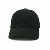 An image of a Custom Nissi Washed Cotton Dad Cap in Black!