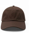 An image of a Custom Nissi Washed Cotton Dad Cap in Brown!