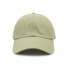 An image of a Custom Nissi Washed Cotton Dad Cap in Khaki!