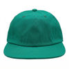 An image of a Custom Nissi Washed Cotton Flat Bill Cap in Dark Mint!