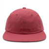 An image of a Custom Nissi Washed Cotton Flat Bill Cap in Hot Pink!