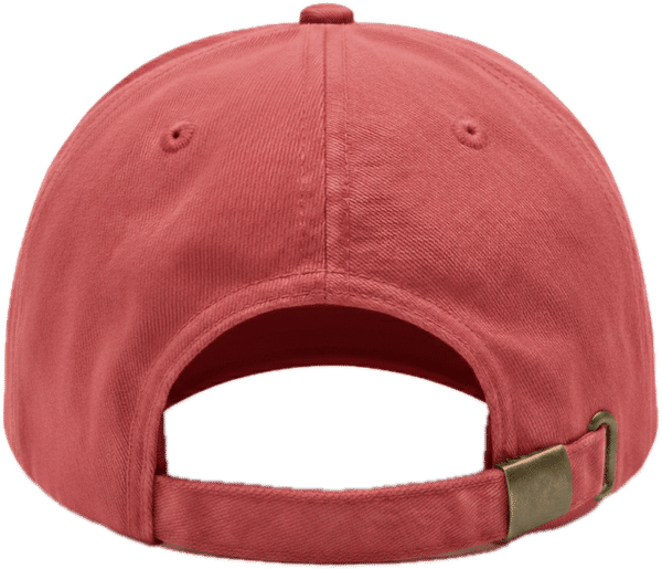 An image of a Custom Nissi Washed Cotton Flat Bill Cap in Hot Pink!
