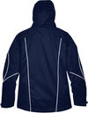 Am image of a Custom North End Ladies' Angle 3 in 1 Jacket with Bonded Fleece Liner in Night!