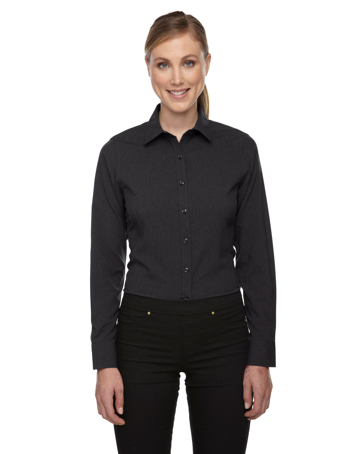 North End Ladies' Melange Performance Shirt