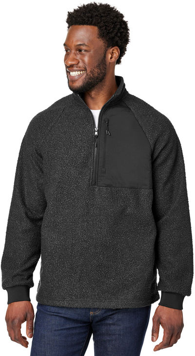 An image of a Custom North End Men's Aura Sweater Fleece Quarter Zip!