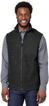 An image of a Custom North End Men's Aura Sweater Fleece Vest!