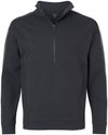 An image of a Custom North End Mens Mantra Half Zip Ottoman Pullover in Carbon!