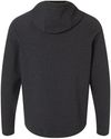 An image of a Custom North End Mens Spirit Textured Hooded Pullover in Black Heather!