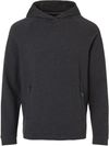 An image of a Custom North End Mens Spirit Textured Hooded Pullover in Black Heather!