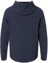 An image of a Custom North End Mens Spirit Textured Hooded Pullover in Classic Navy Heather!