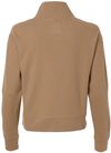 An image of a Custom North End Womens Mantra Half Zip Ottoman Pullover in Cafe!