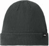 Am image of a Custom North Face Circular Rib Beanie in Asphalt Grey!