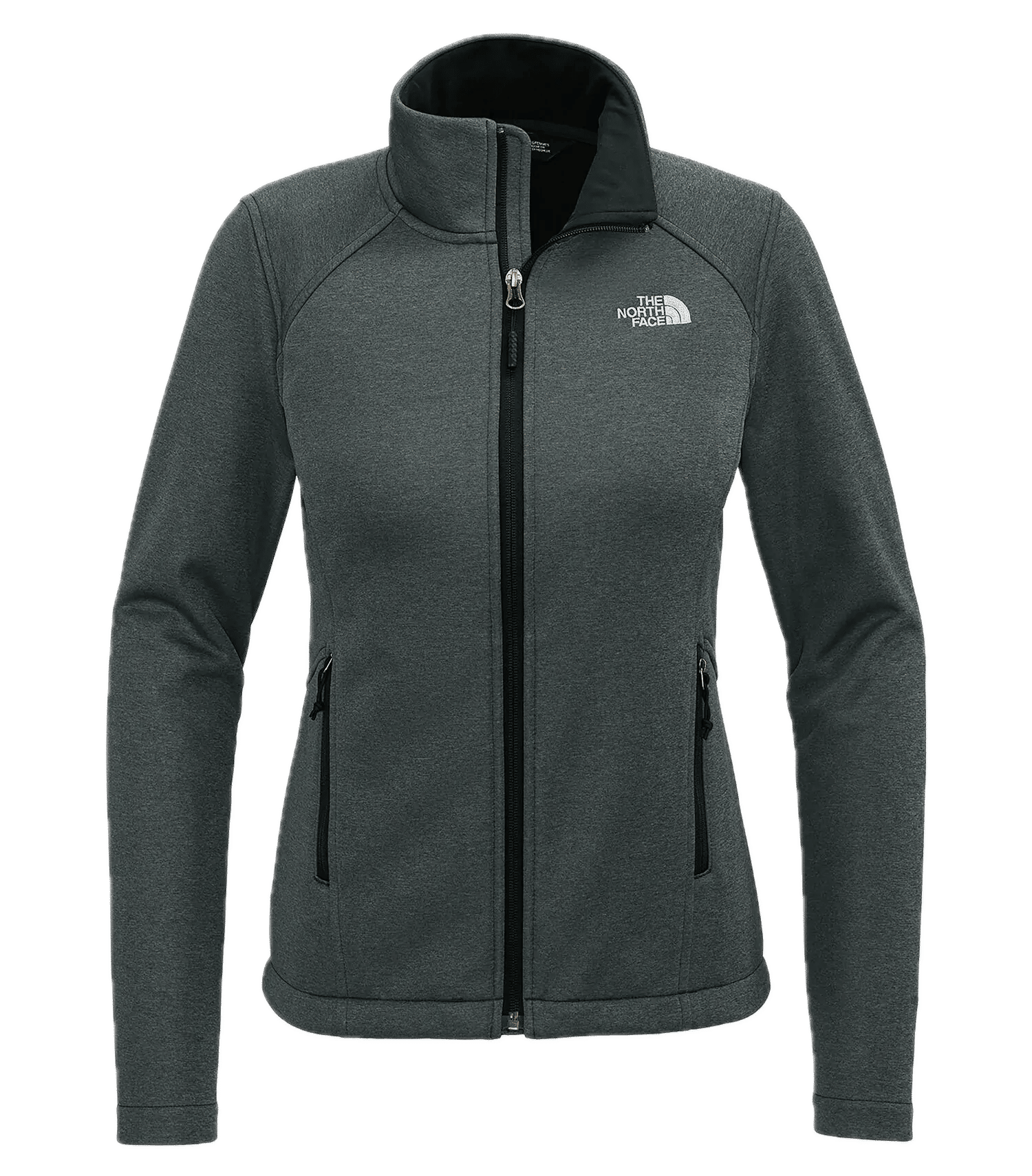North Face Ridgewall Soft Shell Ladies Jacket in Dark Grey Heather