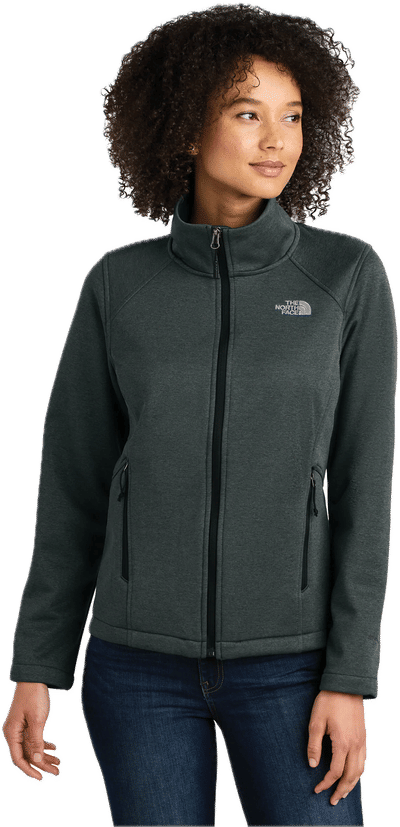 An image of a Custom North Face Ridgewall Soft Shell Ladies Jacket!