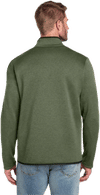 An image of a Custom North Face Skyline Fleece Full Zip Jacket in Four Leaf Clover Heather!
