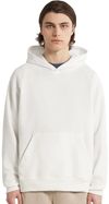 Am image of a Custom C'est Beau Essential Hoodie in White Blanc!