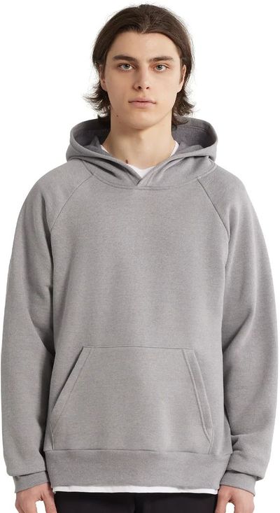 Am image of a Custom C'est Beau Essential Hoodie in Gray Gris!