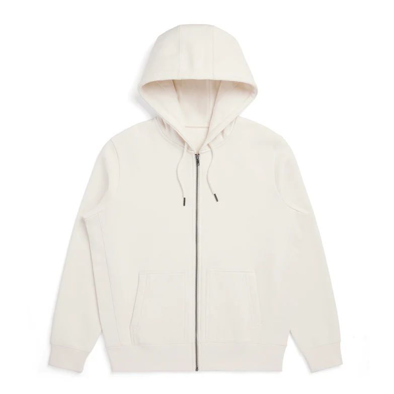 Original Favorites GOTS® Organic Cotton Zip Up Sweatshirt in Natural