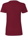 An image of a Custom Next Level Womens Cotton Short Sleeve Boyfriend Crew in Cardinal Red!