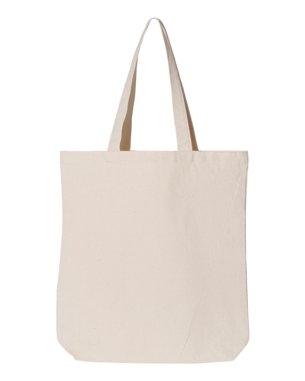 OAD Medium 12 oz Gusseted Tote in Natural