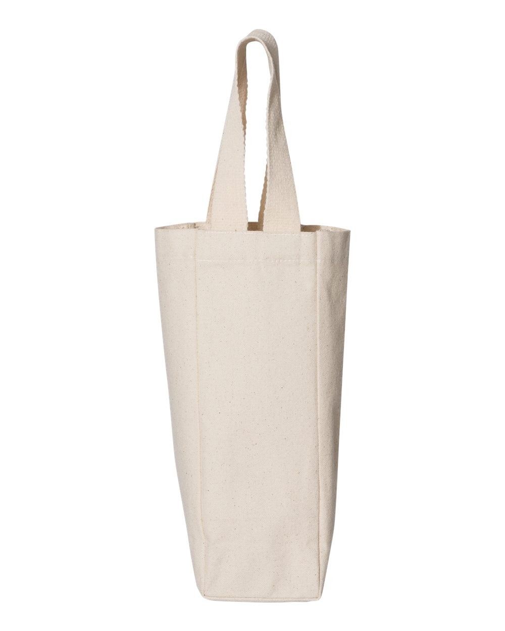 Custom canvas 2025 wine tote