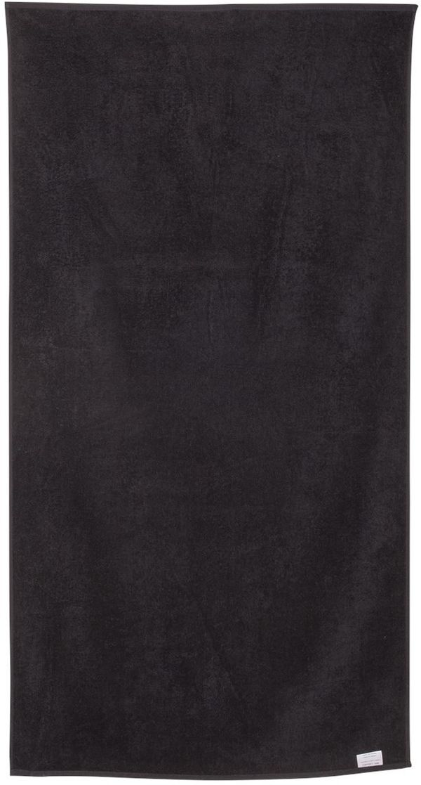 Am image of a Custom OAD Value Beach Towel in Black!